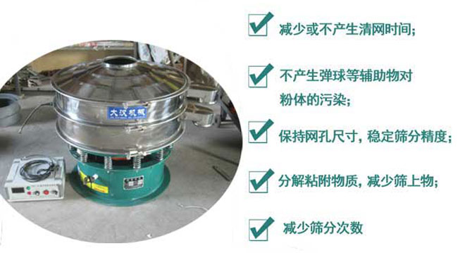 玻璃粉末超聲波振動篩 玻璃粉末超聲波振動篩