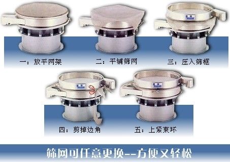 振動篩分機換網 振動篩分機換網